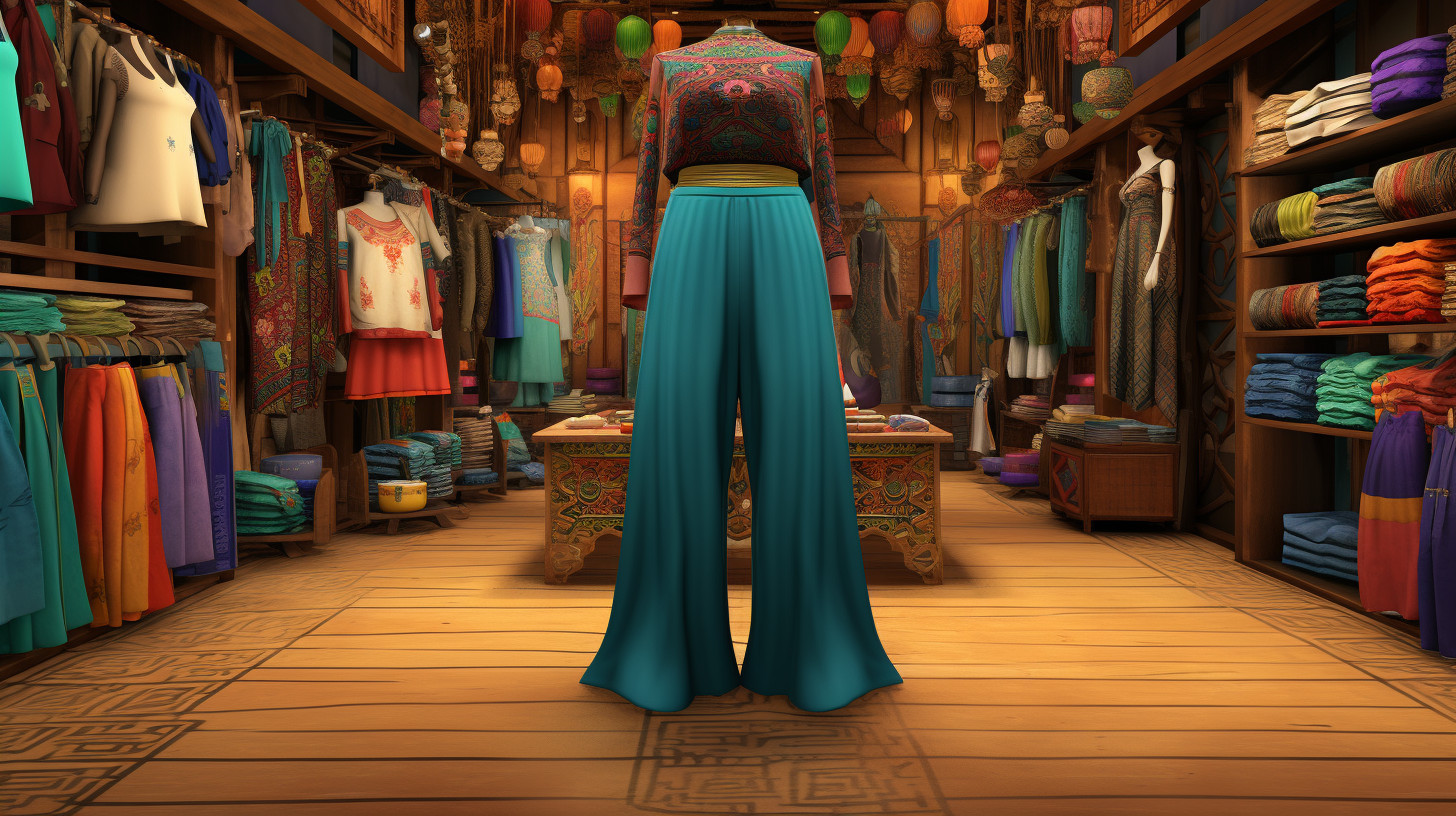 Spodnie haremki w różnych wzorach i printach w sklepie internetowym