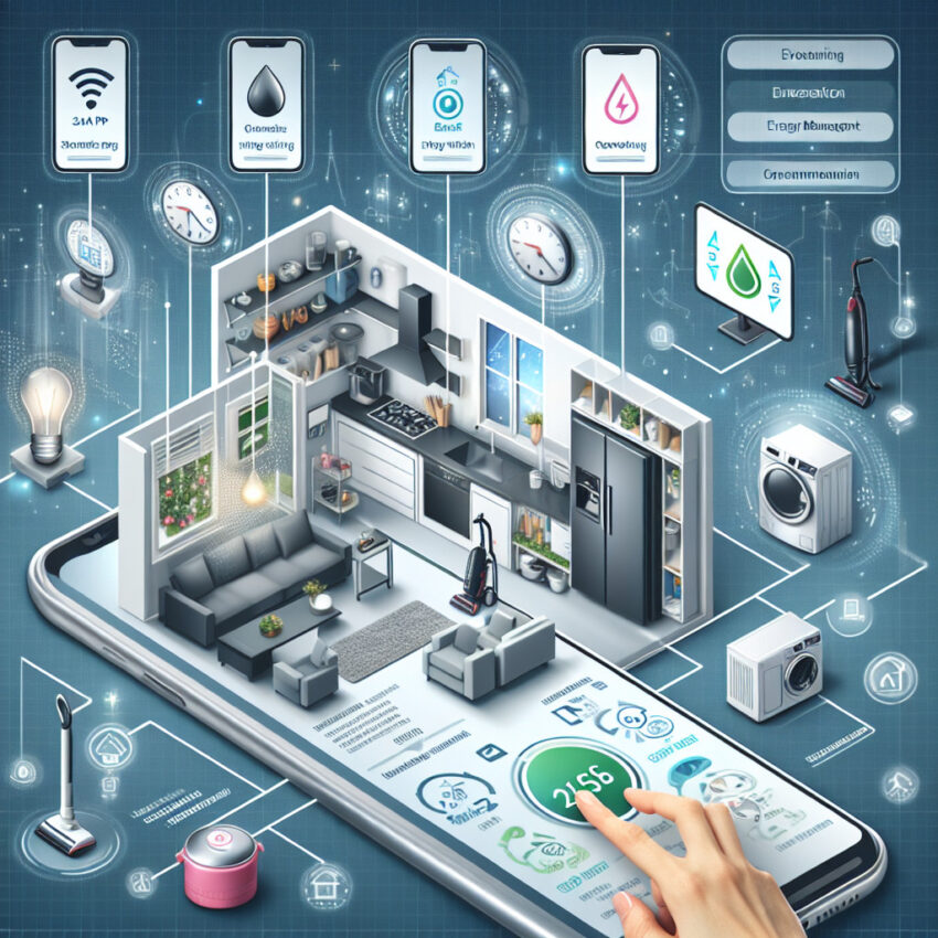 Aplikacje mobilne a zarządzanie energią w smart home.