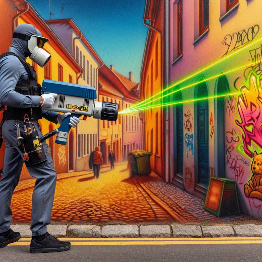Laserowe usuwanie graffiti Tomaszów Mazowiecki