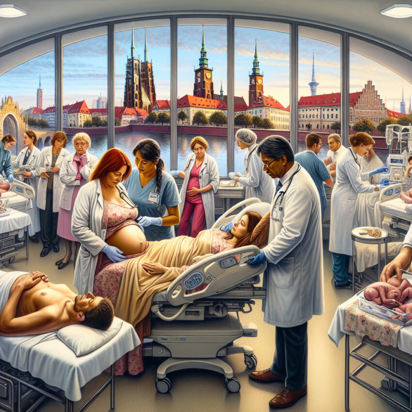 Wpływ położnictwa we Wrocławiu na redukcję umieralności noworodków
