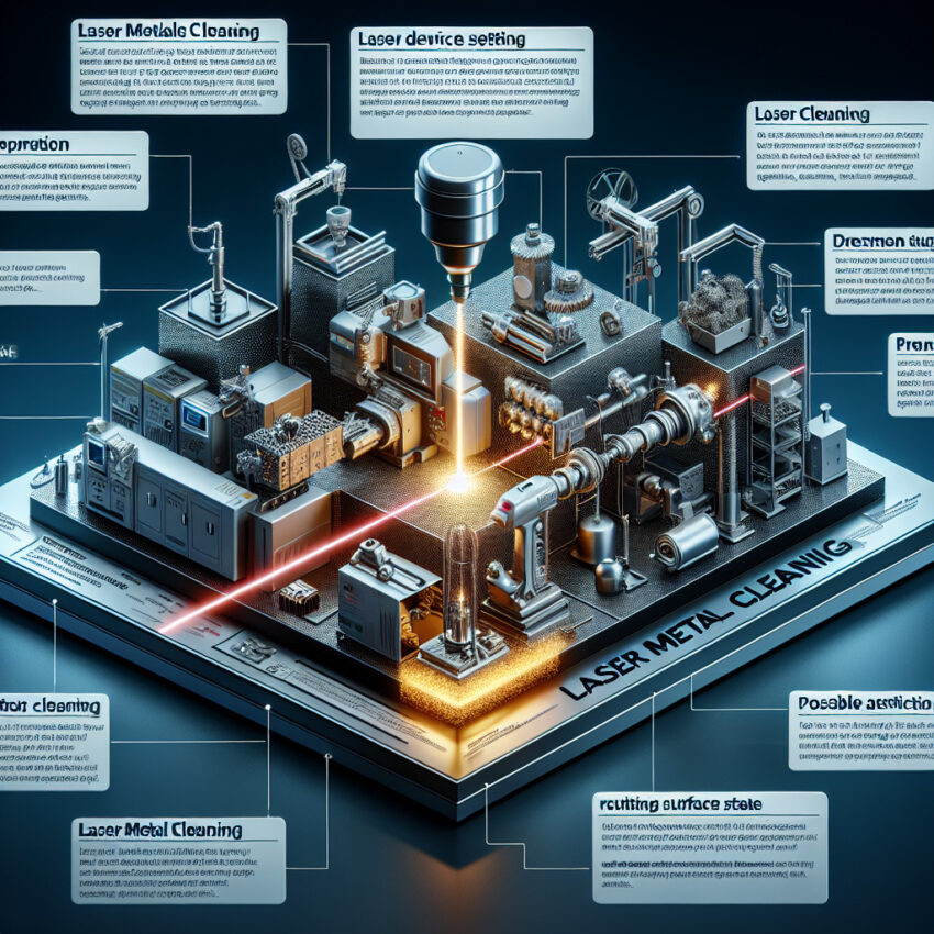 Laserové čištění kovů a jeho využití v oblasti výroby elektronických zařízení pro stavebnictví