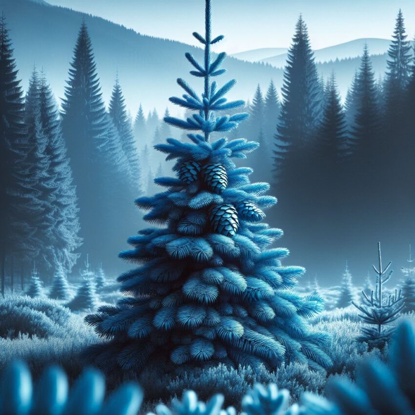 Blau Fichte